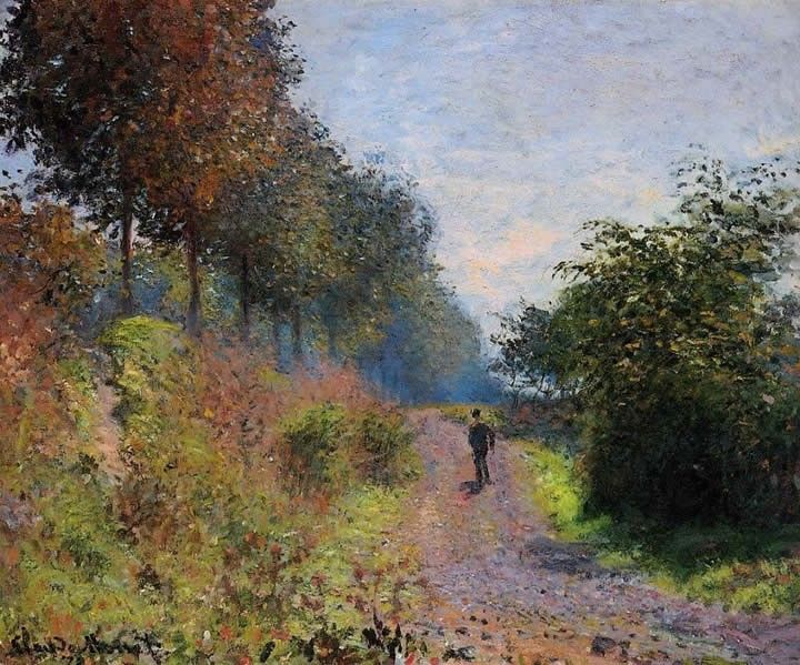 Claude Monet The Sheltered Path